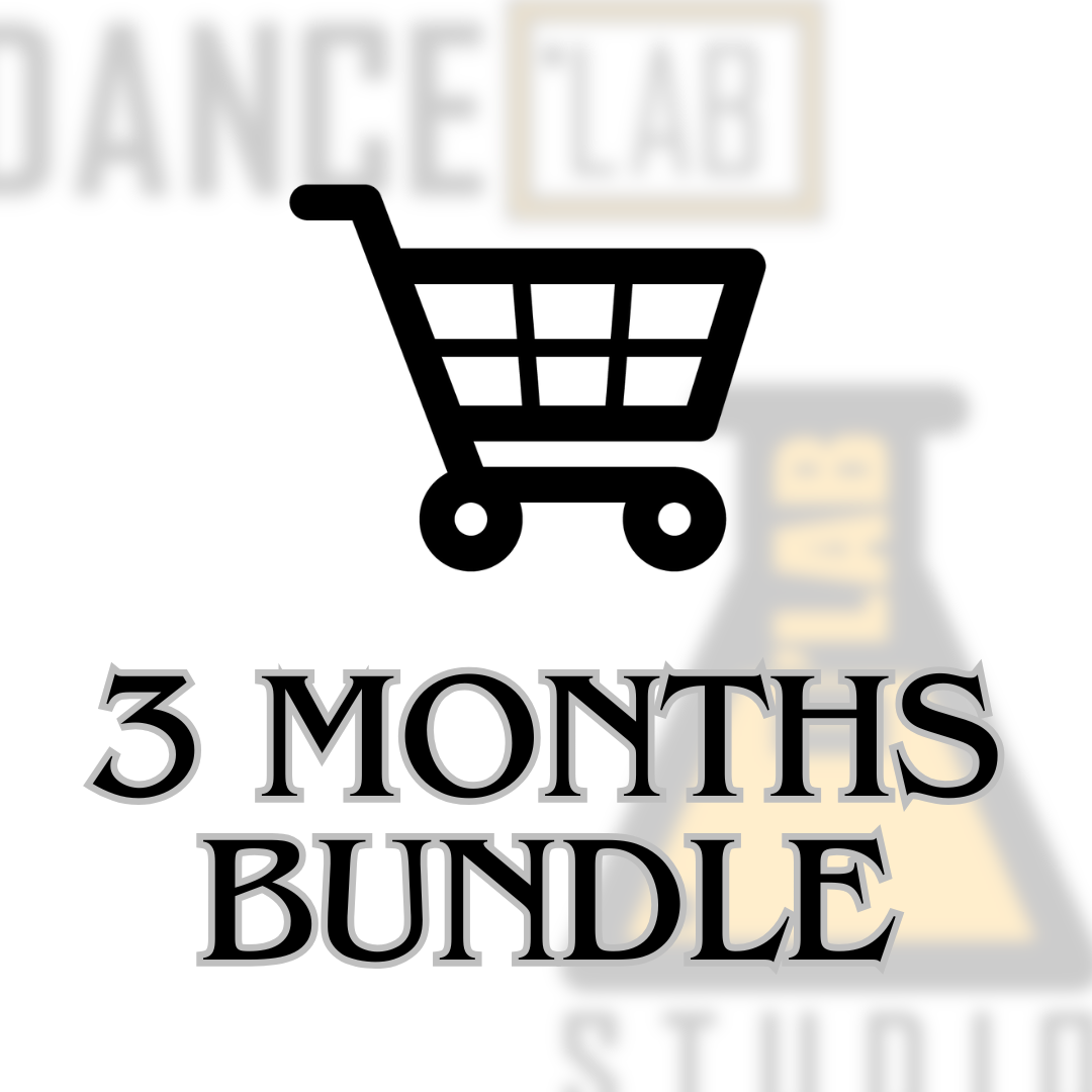 3 Months Bundle (1 Dance Style)